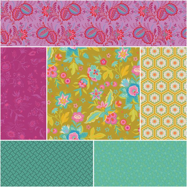 Kipling Gardens 1 Yard Bundle Curry
