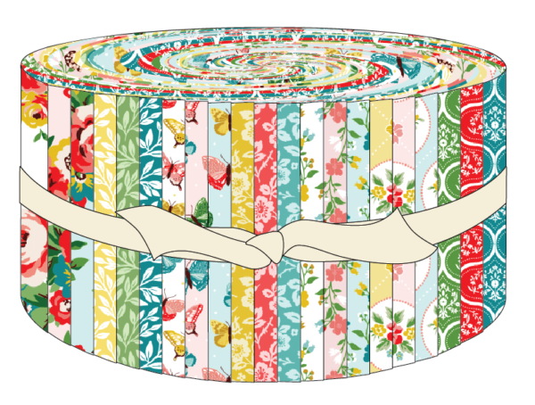 Matilda - 2 1/2" Strips