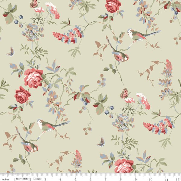 Anne of Green Gables Floral Sage