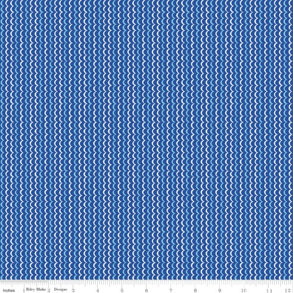Awakening Scallops Blue