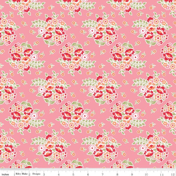 Peach Cobbler Posy Pink
