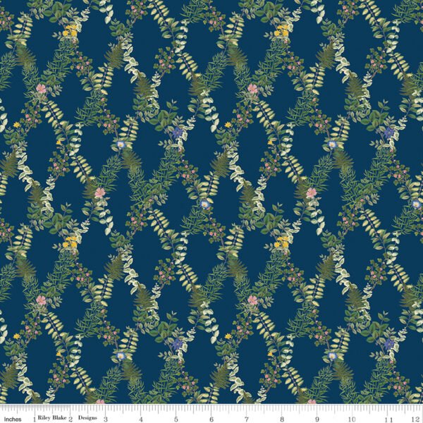 Everbloom Lattice Navy